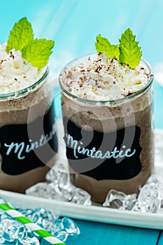 Mintastic cold drink