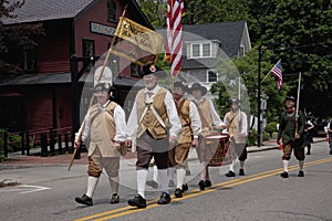 Minute Men marching