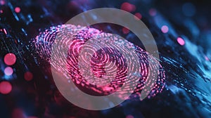 minutiae looping fingerprint