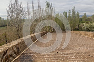 Mir Baha-e Din Mir Baha'addin bridge in Zanjan, Ir photo