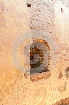 Mir Castle. July 27, 2015. The window in the wall