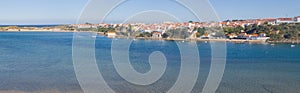 Mira river panorama in Vila Nova de Milfontes photo