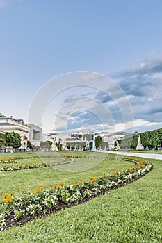 Mirabell Garden (Mirabellgarten) at Salzburg, Austria