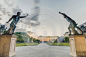 Mirabell Garden (Mirabellgarten) at Salzburg, Austria