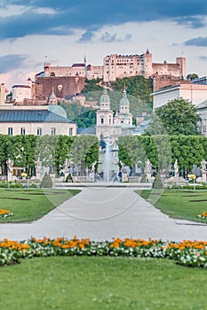 Mirabell Garden Mirabellgarten at Salzburg, Austria photo