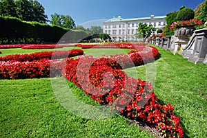 Mirabell garden in Salzburg