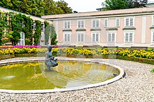 Mirabell garden in Salzburg City