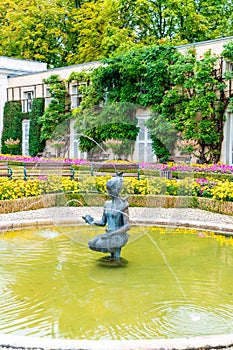 Mirabell garden in Salzburg City