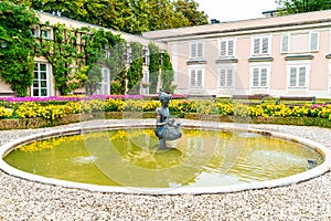 Mirabell garden in Salzburg City