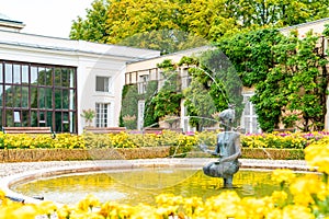 Mirabell garden in Salzburg City