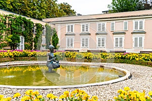 Mirabell garden in Salzburg City