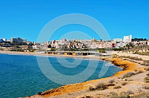 Miracle Beach and panoramic view of Tarragona