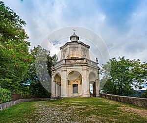 The miracle of Pentecost. Thirteenth chapel on the pilgrimage to the Sanctuary of Santa Maria del Monte on the Sacro Monte di