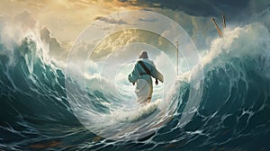 Miracle on the Waters - Jesus Walking on Water