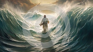 Miracle on the Waters - Jesus Walking on Water