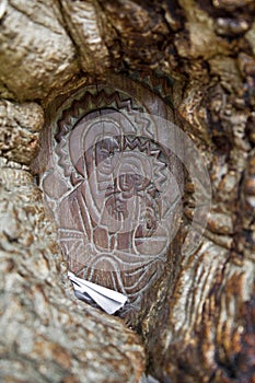 Miracle working icon