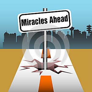 Miracles ahead photo