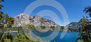 Mirador Bahia Lopez - Lopez Bay viewpoint at Circuito Chico - Bariloche, Patagonia, Argentina photo