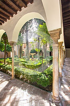Mirador de Daraxa in Alhambra, Granada, Spain photo