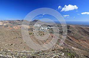 Mirador de Haria (Viewpoint), Lanzarote, Canary Islands.