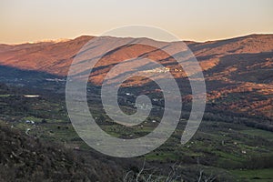 Mirador de la Memoria. El Torno, Caceres, Jerte valley viewpoint