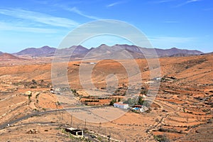 Mirador de Valle de las Cuevas, Santa Ines, Fuerteventura, Spain: huge landscape view from above