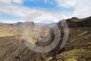 Mirador Degollada de Las Yeguas. Gran Canaria.