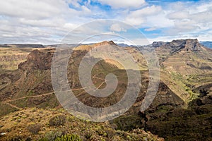 Mirador Degollada de Las Yeguas. Gran Canaria.