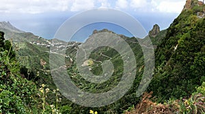 Mirador El Balaidero with panorama of the island