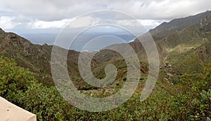 Mirador El Balaidero with panorama of the island