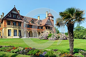 Miramar Palace in Donostia-San Sebastian, Spain