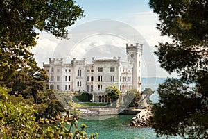 Miramare castle, Trieste, Italy