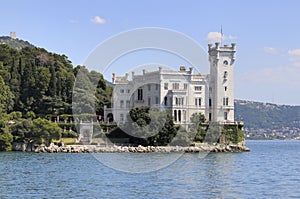 Miramare Castle in Trieste (Italy)