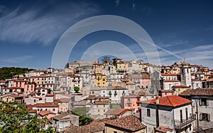 Miranda, Molise, Italy. Spectacular spring panorama. 2024 photo