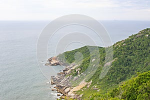 Mirante direito Da Ponta da Galheta, Santa Catarina, Brazil photo