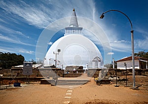 Mirisavatiya Dagoba in Anuradhapura, Sri Lanka