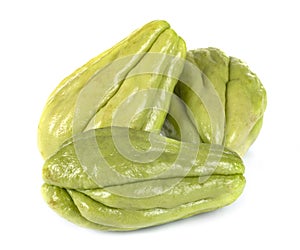 Mirliton squash in studio