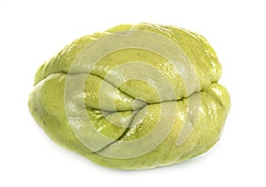 Mirliton squash in studio