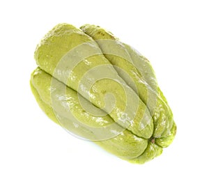 Mirliton squash in studio