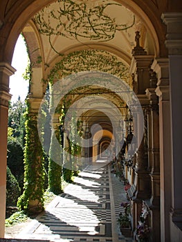 Mirogoj arcade, Zagreb