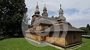 Mirola wooden greek catholic church, Slovakia