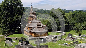 Mirola wooden greek catholic church, Slovakia