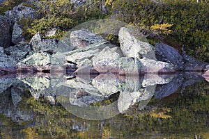 Mirron made of Water