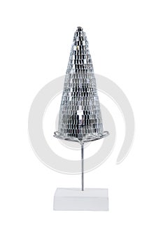 Mirror ball Christmas tree