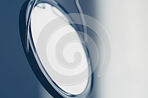 Mirror isolated small makeup beauty. object everyday