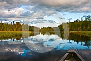 Mirror on the lake