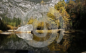 Mirror Lake in the Sierra