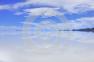 Mirror lake in sky high country