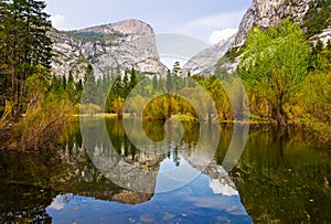 Mirror Lake in Yosemite