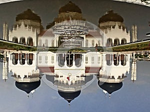 Mirror of a masjid
